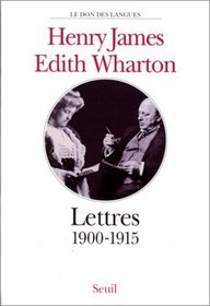 Lettres, 1900-1915