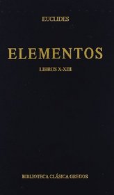 Elementos / Elements: Libros X-xiii (Spanish Edition)