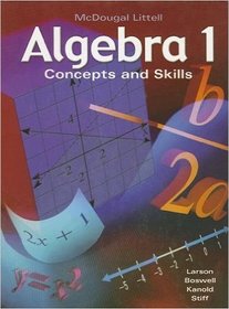 Algebra 1 Concepts and Skills Teacher's Resource Package
