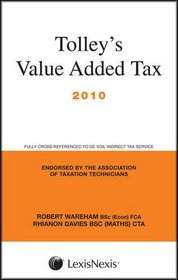 Tolley's Value Added Tax 2010 (Budget Edition & Main Annual)