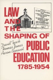 Law and the Shaping of Public Education, 1785-1954