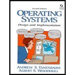 Operating Systems : Design and Implementation - Textbook Only --1997 publication.