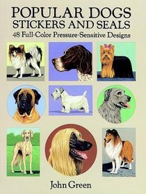 Popular Dogs Stickers and Seals (Stickers)