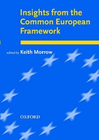 Insights from Common European Frame (Professional/Academic)