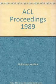 ACL Proceedings 1989