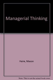 Managerial Thinking: An International Study