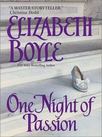 One Night of Passion (Danvers, Bk 2) (Large Print)
