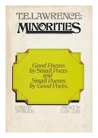 Minorities; good poems by small poets and small poems by good poets