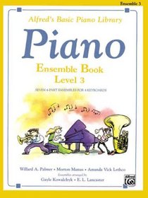 Alfred's Basic Piano Course: Ensemble Book, Level 3