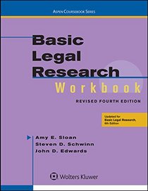 Basic Legal Research Workbook Revised