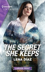 The Secret She Keeps (Tennessee Cold Case Story, Bk 4) (Harlequin Intrigue, No 2178) (Larger Print)
