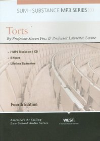 Sum & Substance Audio on Torts, 4th (MP3) (Sum and Substance)
