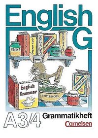 English G, Ausgabe A, Zu Band 3/4 Grammatikheft