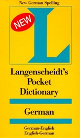 Langenscheidt's Pocket German Dictionary