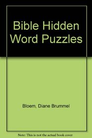 Bible Hidden Word Puzzles