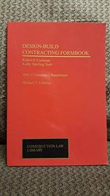 Design-Build Contracting Formbook, 2001-2  Cumulative Supplement