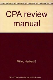 CPA review manual