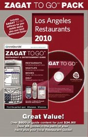 2010 Los Angeles Zagat to Go Pack