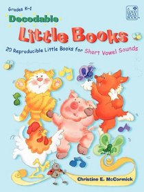 Decodable Little Books: Short Vowel Sounds