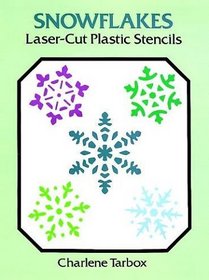 Snowflakes Laser-Cut Plastic Stencils (Laser-Cut Stencils)