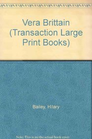 Vera Brittain (Transaction Large Print Books)