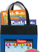 Highlights Puzzle Buzz: Young Fun From Puzzlemania (Purple cover: Boy walking multiple dogs.)