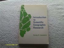 Introduction to scientific geographic research