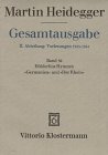 Gesamtausgabe, Kt, Bd.39, Hlderlins Hymnen 'Germanien' und 'Der Rhein'