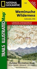 Weminuche Wilderness, Colorado - Trails Illustrated Map # 140 (National Geographic)