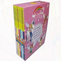 Rainbow Magic Pet Keeper Fairies Collection 7 Books Box Set (Katie the Kitten, Bella the Bunny, Georgia the Guinea Pig, Lauren the Puppy, Harriet the Hamster, Molly the Goldfish, Penny the Pony)
