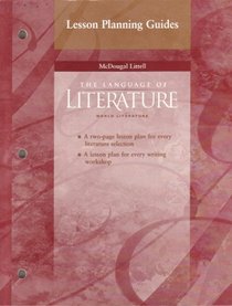 MCdougal Littell World Literature Lesson Planning Guides. (Paperback)