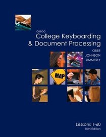Gregg College Keyboarding  Document Processing (GDP), Lessons 1-60 text