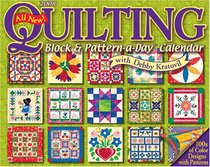 Quilting Block & Pattern-a-Day: 2008 Day-to-Day Calendar
