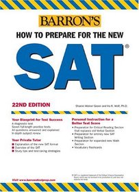 How to Prepare for the New SAT (Barron's How to Prepare for  the Sat I (Book Only))