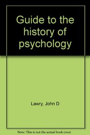 Guide to the history of psychology