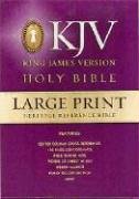 KJV Large Print Heritage Reference Bible