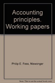 Accounting principles. Working papers
