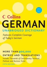 HarperCollins German Unabridged Dictionary 5th Edition (Harpercollins Unabridged Dictionaries)