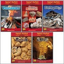 Vocabulary Science Pack (5 Books) (Smart Words Reader, Volcanoes; Caves; Rocks & Minerals; Earthquakes; Fossils)