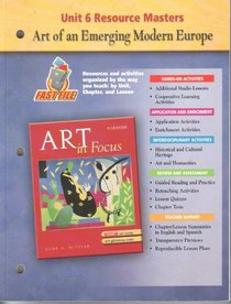 Art in Focus Unit 6 Resource Masters (Art in Focus, Unit 6)