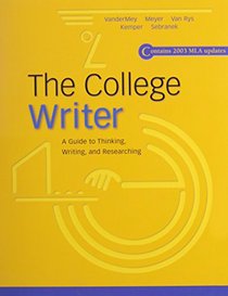 College Writer Paperback Mla Update + Eduspace