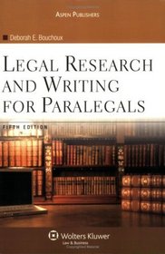 Bundle: Legal Research Writing Paralegals 5e & Blackboard Access