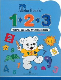 Aloha Bear's 1-2-3 Wipe-Clean Workbook