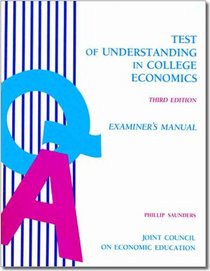 Test of Understanding College Economics: Test Booklets (set of 25) - Macroeconomics