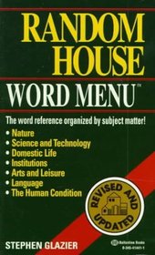 Random House Webster's Word Menu