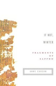 If Not, Winter : Fragments of Sappho (Vintage Contemporaries)