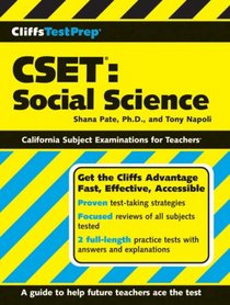 CliffsTestPrep CSET: Social Science