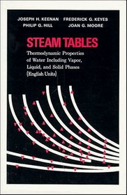 Steam Tables: Thermodynamic Properties of Water Including Vapor, Liquid  Solid Phases