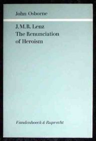 J. M. R. Lenz, the renunciation of heroism (Palaestra)