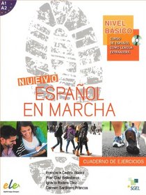 Nuevo Espanol En Marcha: Cuaderno De Ejercicios Basico + CD (A1 + A2 in One Volume) (Spanish Edition)